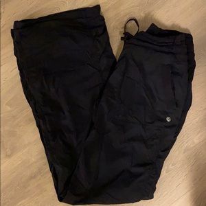 Lululemon flare travel pant